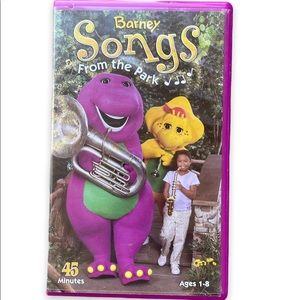 Barney Songs From the Park VHS